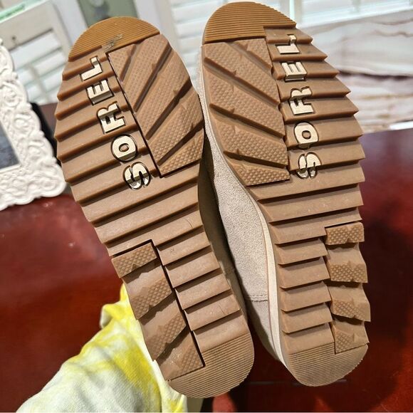 Sorel Tan Harlow Botties Size 7.5 - Picture 12 of 12